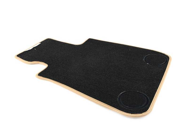 Alfombrilla de terciopelo (lado conductor) OEM 51477265482 para BMW Serie 3 E90, E91. Original BMW.