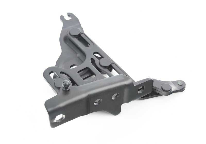 Bisagra capó delantera izquierda OEM 41007198617 para BMW E70, E71, E72. Compatible con modelos X5 y X6. Repuesto original BMW.