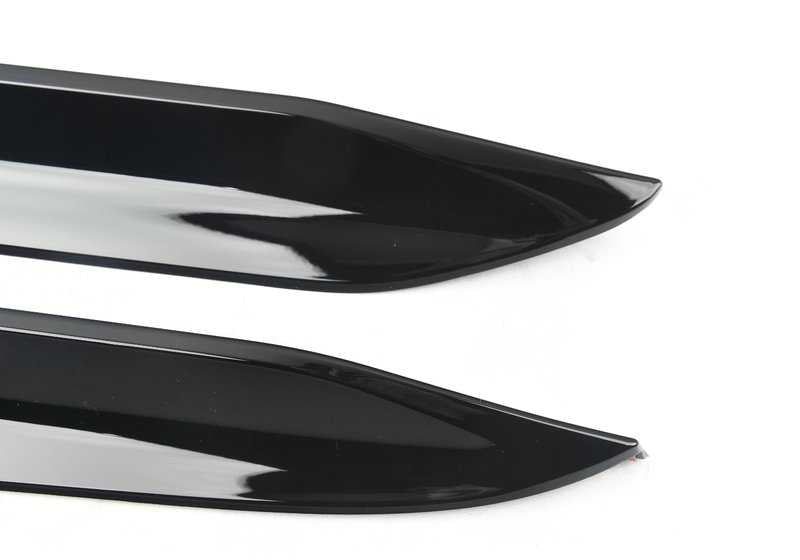 Aletines traseros M Performance negros OEM 51192460601 para BMW X6 F96 (X6 M Competition) y G06 (40d, 40i). Mejora aerodinámica y estilo deportivo. Original BMW.