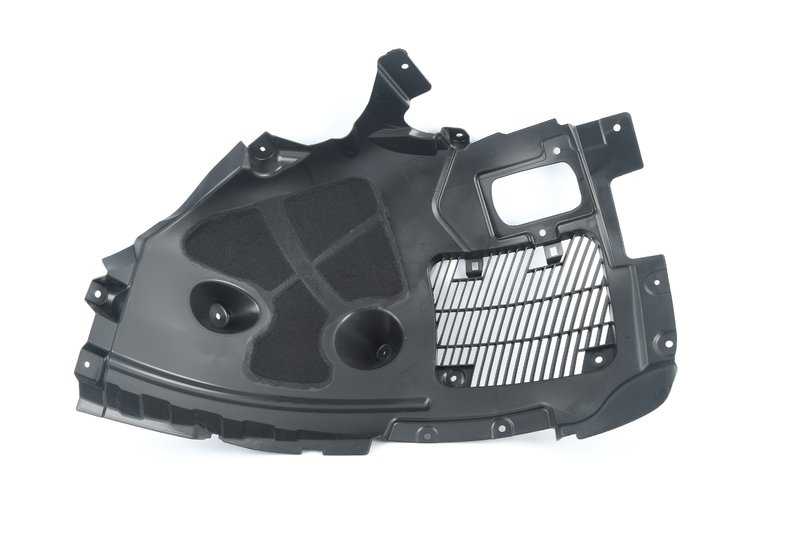 Cubierta paso de rueda delantera izquierda OEM 51717427505 para BMW X6 F96 (M Competition) y G06 (40d, 40i). Original BMW.