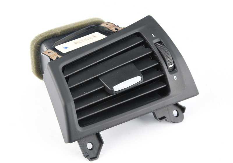 Rejilla de ventilación izquierda OEM 64229184141 para BMW X3 (F25) y BMW X4 (F26). Pieza original BMW.