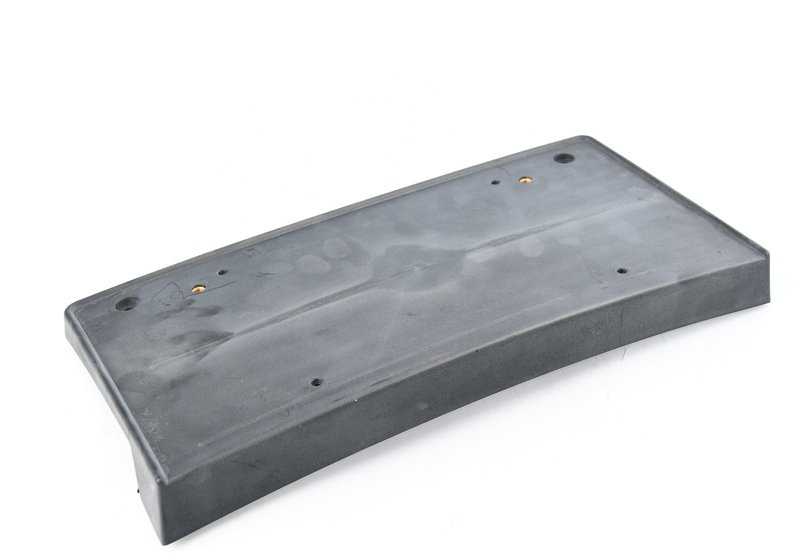 Soporte porta matrícula OEM 51118041183 para BMW E92, E93. Original BMW.