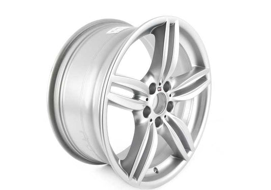 Llanta de aluminio M de radios dobles 351 trasera OEM 36117842653 para BMW F10, F06, F12, F13... y más. Original BMW.