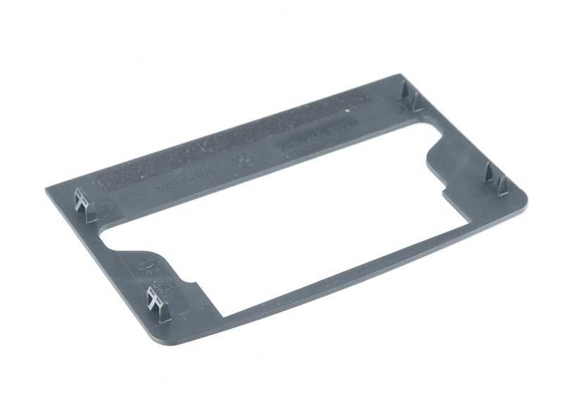 Tapa cubrecerradura OEM 51498248868 para BMW E39. Pieza original BMW.