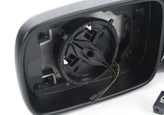 Specchio retrovisore esterno sinistro (senza vetro, riscaldato) OEM 51167190189 per BMW E65, E66. BMW originale.