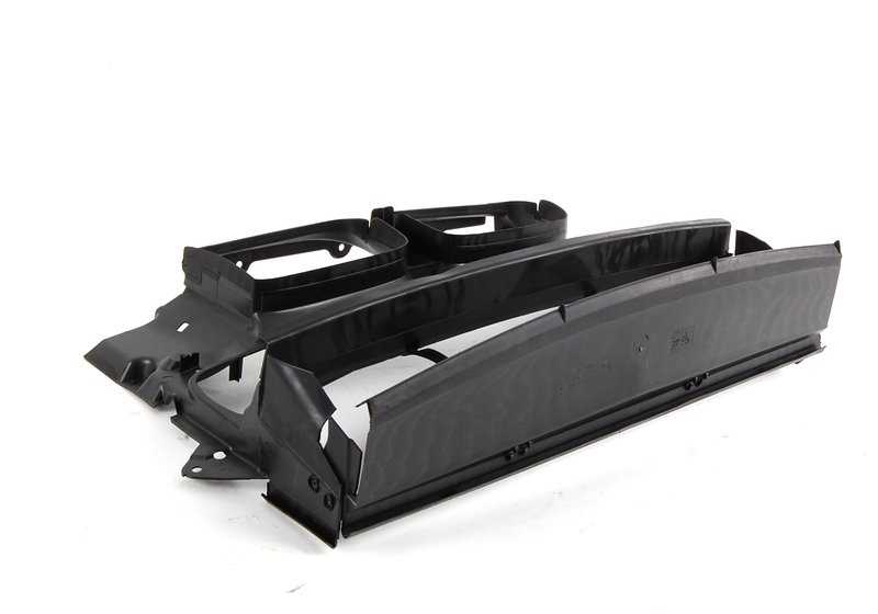 Conducto de aire delantero OEM 51712498939 para BMW E39 520d, 520i {Todos los modelos compatibles: DM71, DR71, DD11, DD12, DD21, DD22, DH11, DH12, DH21, DH22}. Original BMW.