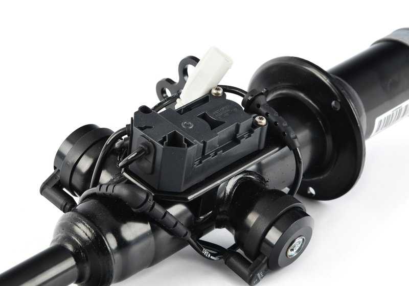 Left front shock absorber OEM 37116863119 for BMW F10 and F11 (all compatible models). Original BMW.