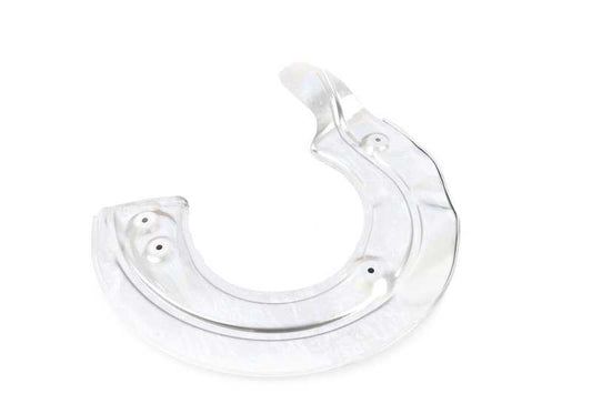 Protector de freno delantero derecho OEM 34106878312 para BMW G05, G06, G07, G12. Compatible con X5, X6, X7 y Serie 7. Pieza original BMW.