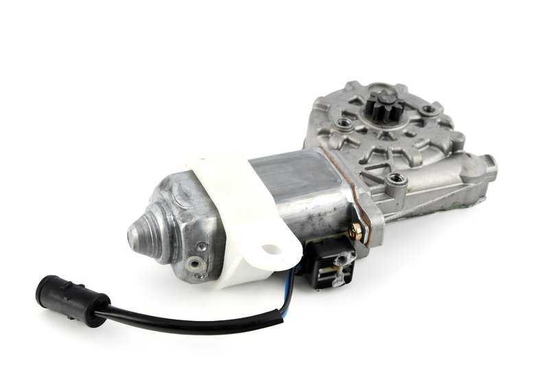 Motor de elevalunas derecho OEM 51331369248 para BMW E12, E28, E23. Original BMW.