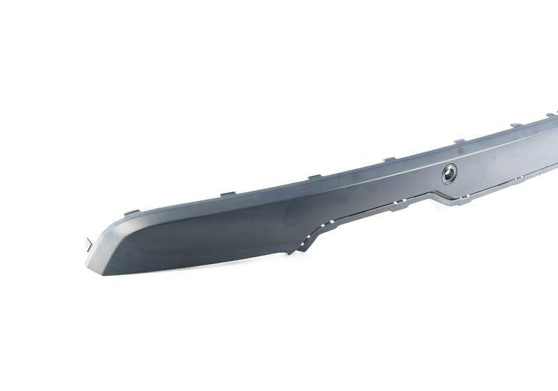 Moldura paragolpes trasero imprimada OEM 51128498992 para BMW G05. Original BMW.