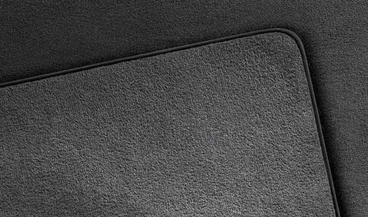 Alfombrillas delanteras antracita OEM 51477030765 para BMW Z4 E85, E86. Original BMW.