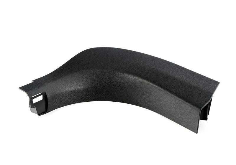 Revestimiento lateral inferior delantero derecho OEM 51439176660 para BMW Serie 5 F10, F11, F10 LCI, F11 LCI. Original BMW.