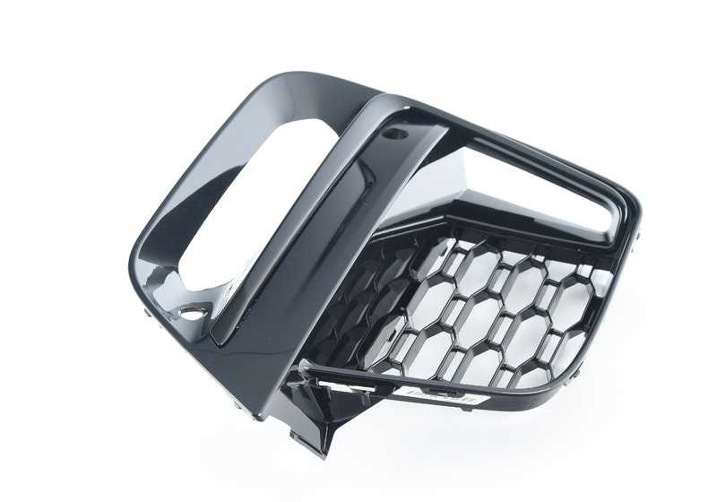 Rejilla lateral izquierda OEM 51118099781 para BMW X3 G01 y X4 G02. Pieza original BMW.