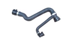 Upper radiator hose OEM 17127531768 for BMW E82, E88, E90, E91, E92, E93, X1 E84... and more. Genuine BMW.