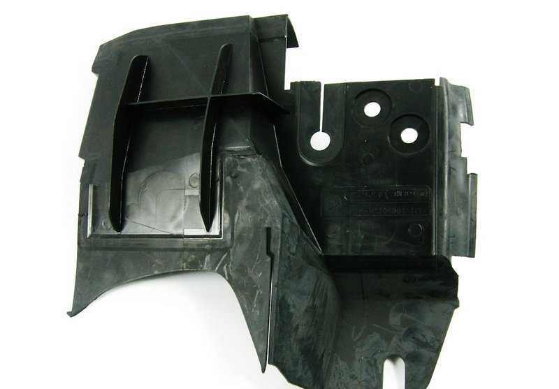 Conducto de aire derecho OEM 51718401824 para BMW Z3 (E36) 2.0, 2.2i, 2.8 con cambio manual o automático. Años 1998–2002. Pieza original BMW.