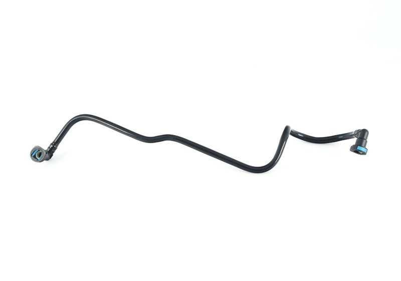 Tubería de retorno de combustible OEM 16127207422 para BMW E70, F15, E71. Compatible con modelos X5 3.5d, xDrive30d, xDrive35d y X6 xDrive30d. Original BMW.
