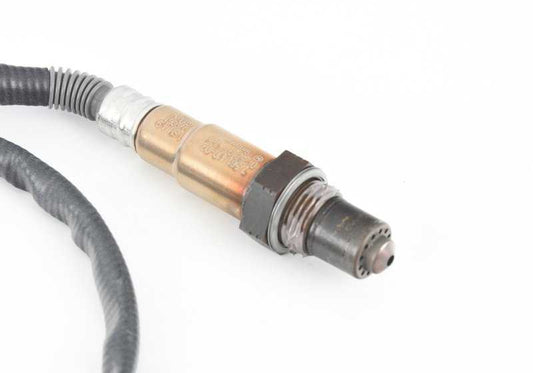 Sonda lambda (sensor de oxígeno) OEM 11787561410 para BMW E81, E87, E88, E90, E91, E60, E61, E63, E64, E65, E66, E70. Compatible con motores N45 y N46. Longitud cable 680mm. Original BMW.