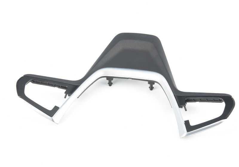 Embellecedor del volante OEM 32306869561 para BMW G30, G31. Compatible con versiones 518d, 520d (manual y automático). Pieza original BMW.