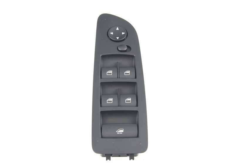 Interruptor elevalunas eléctrico negro OEM 61319217311 para BMW E88, E81, E82, E87. Original BMW.
