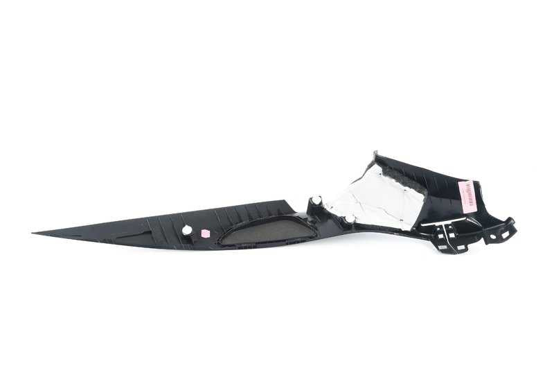 RIGHT EMBELLECER Pilar D OEM 51437850588 for BMW X6 F16 and F86. Black color Original BMW replacement.