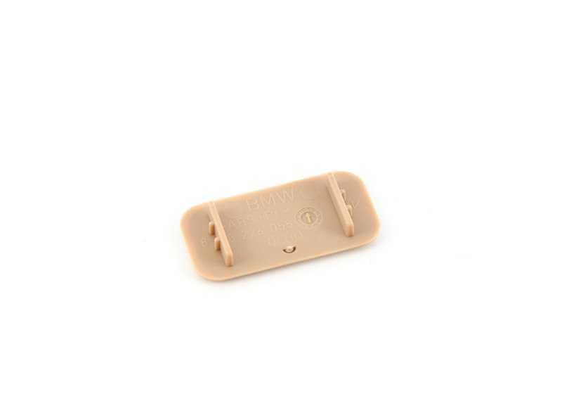 Tapa embellecedora airbag OEM 51438226057 color beige para BMW E39, E38, E83. Original BMW.