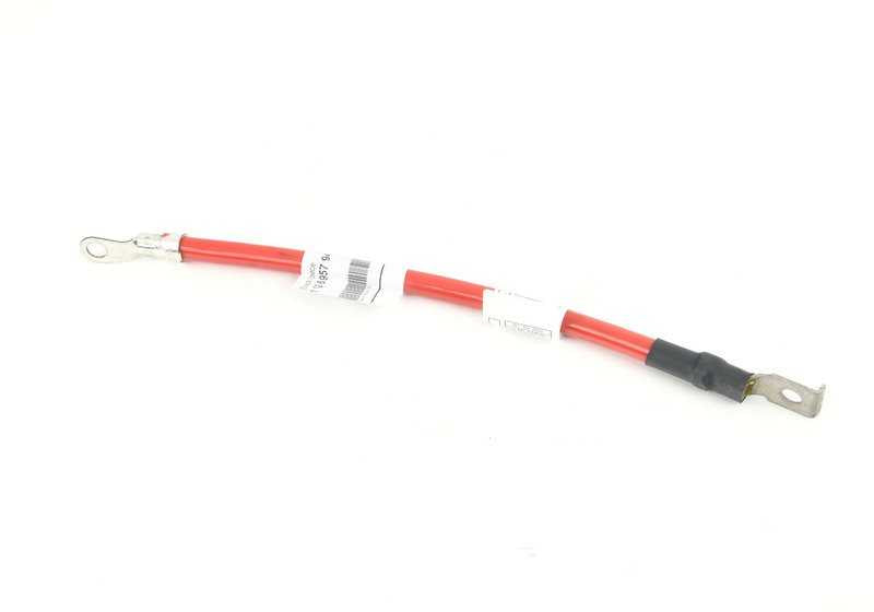 Cable de conexión positivo B+ OEM 61126957941 para BMW E46. Original BMW.
