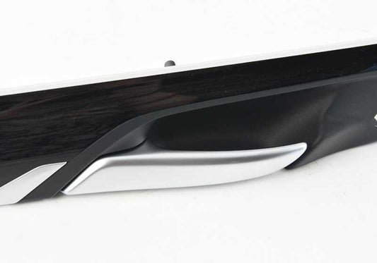 Left fineline wood molding OEM 51417482423 for BMW F39. Original BMW.