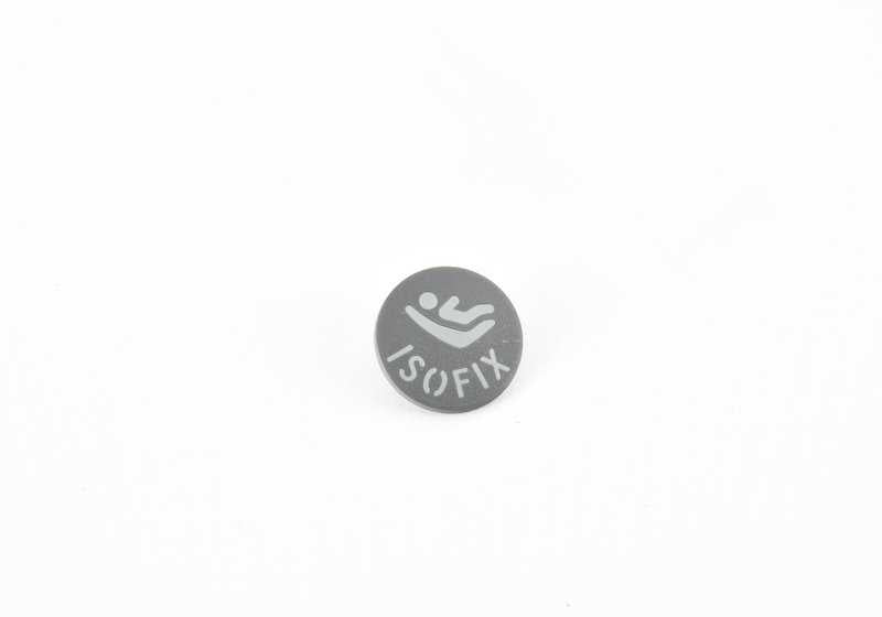 Evelelecedora Cover Isofix Anclaje OEM 52207422988 pour BMW E46, F30, F07, F10, F06, F12, F13, F01, F02, F04, F25, E70, F15, E71, E72. BMW d'origine.