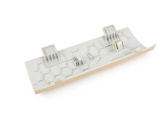 Untere Mittelkonsolenleiste Veneto Beige OEM 51459393651 für BMW F30, F80 M3, F31, F34 GT, F32, F33... und mehr. Original BMW.