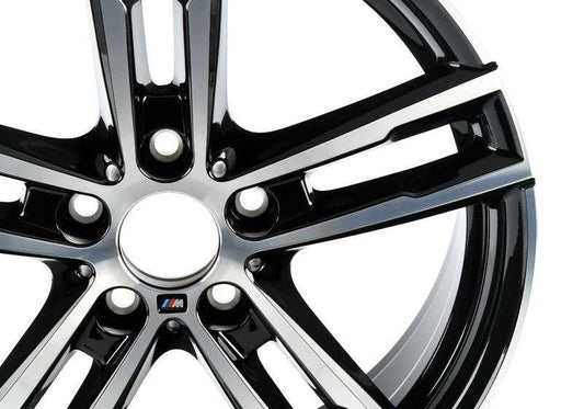 M Double Spoke 719 Alloy Wheel for BMW 1 Series F20, F21; 2 Series F22, F23 (OEM 36118009701). Original BMW