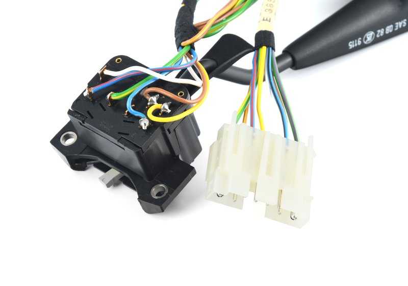Interruptor de intermitentes, luces de cruce y largas OEM 61311372296 para BMW E23. Original BMW.