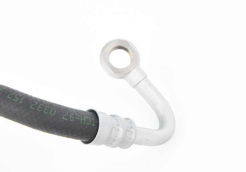Tubo de retorno de la dirección asistida OEM 32417846203 para BMW E82. Original BMW.