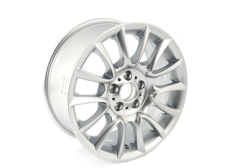 Roues en alliage d'origine V-BOUPE 152 OEM 36118036931 pour BMW E90, E90N, E91, E91N, E92, E92N, E93, E93N. Terminer en argent. BMW d'origine.