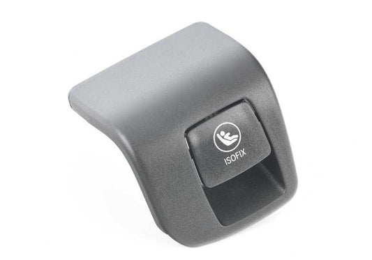 Right cover ISOFIX OEM 52207474110 for BMW G01, G08, F97, G02, F98. Compatible with X3 and X4 models. Original BMW piece.