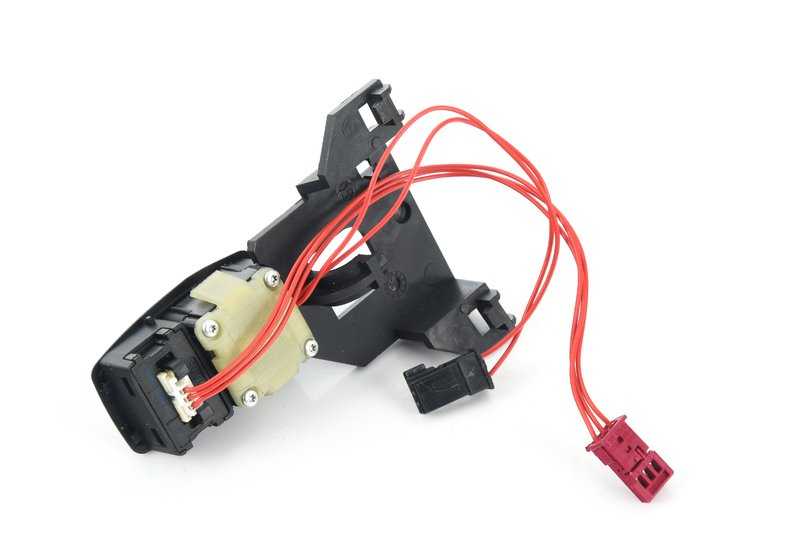 Interruptor ajuste columna dirección OEM 61316947788 para BMW E60, E60N, E61, E61N, E63, E63N, E64, E64N. Recambio original BMW.