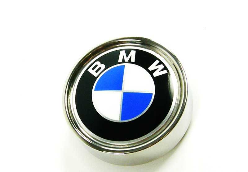 Tapacubo centro llanta OEM 36131117649 para BMW E12, E28, E34, E24 y E23. Original BMW.