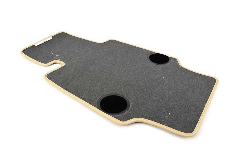 Juego de alfombrillas Esterno Velours crema OEM 51478266944 para BMW Z8 E52 (12/1998 - 07/2003). Original BMW.