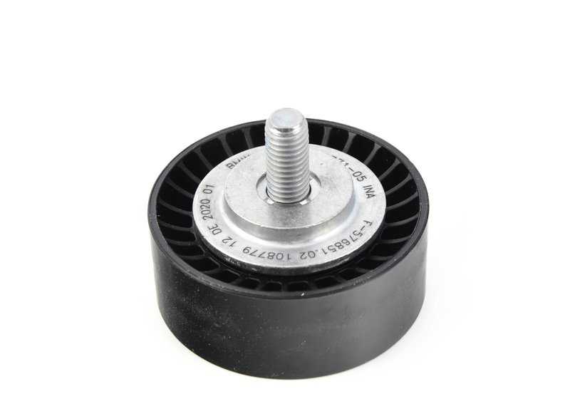 Polea tensor/cambiador de correa OEM 11287649371 para BMW F20, F21, F22, F23, F30, F31, F34, F35, F36, F39, F40, F44, F45, F46, F48, F52, F55, F56, F57, F60. Original BMW.