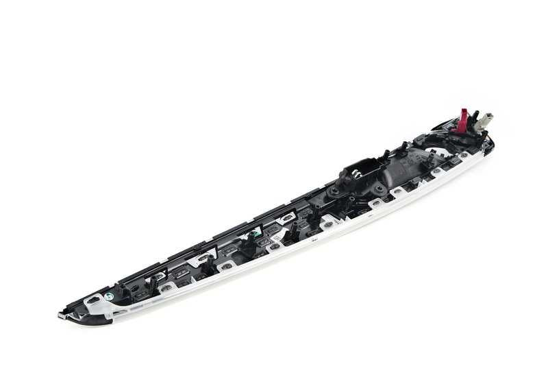 Moldura decorativa de carbono izquierda OEM 51428090393 para BMW F90. Original BMW.
