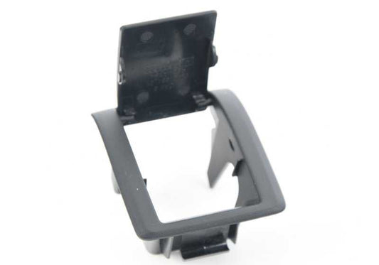 Tapa embellecedora Isofix trasera OEM 52208491146 para BMW X5 (G05, G05N) y BMW X7 (G07, G07N). Color negro. Original BMW.