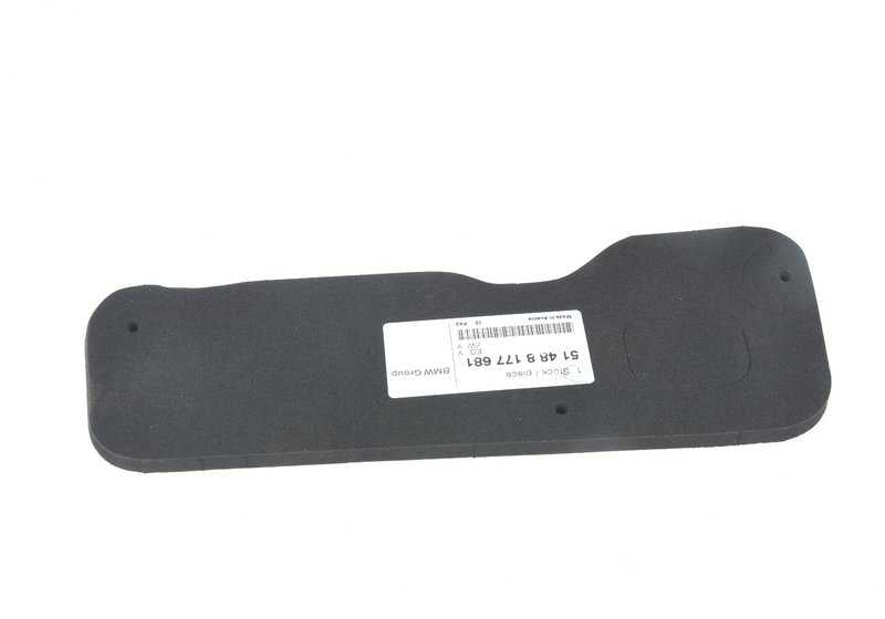 Scheda immobiliare per tubi di riscaldamento e aria condizionata OEM 51488177681 per BMW E38. BMW originale.