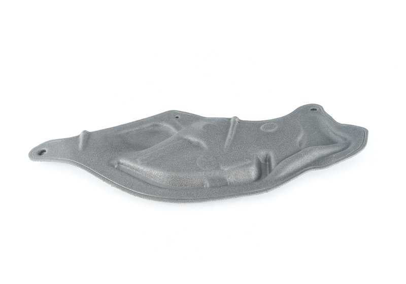 Aislante acústico puerta trasera izquierda OEM 51487263413 para BMW F30, F31, F80. Original BMW.