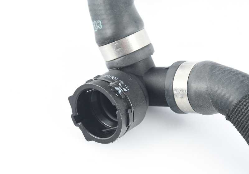 OEM cooling pump hose 17127850100 for BMW F85, F86. Original BMW replacement.