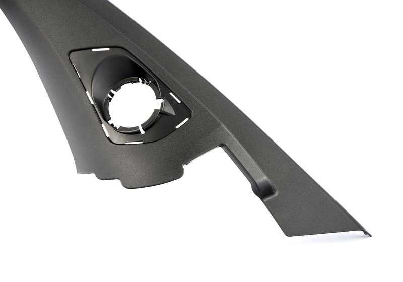 Moldura del marco de ventana puerta delantera izquierda OEM 51339891447 para BMW G20, G21, G28, G80, G81, i3. Repuesto original BMW.