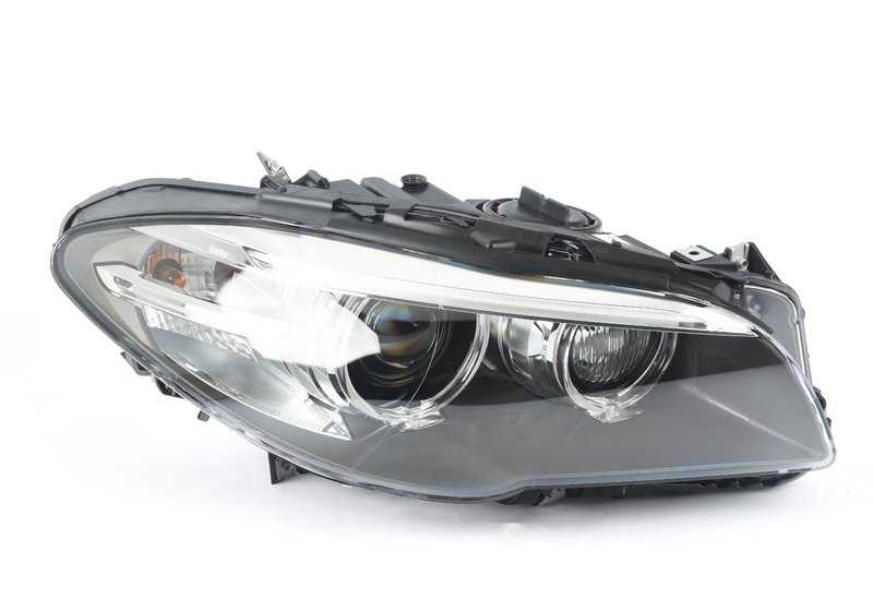 Faro delantero derecho Xenón AHL OEM 63117343906 para BMW F10 y F10N. Original BMW.