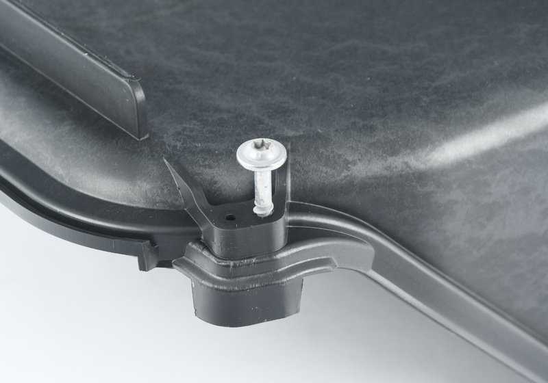 Tapa de carcasa con filtro grueso para BMW Serie 7 F01, F01N, F02, F02N (OEM 64116987598). Original BMW.