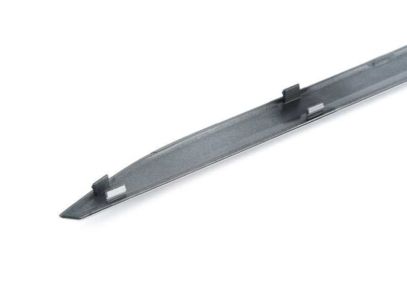 Moldura aluminio mate OEM 51127289756 para BMW F30, F31, F35. Original BMW.