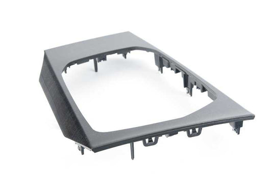 Embellecedor consola central color marrón Escher OEM 51165A0EFD8 para BMW G20, G20N, G21, G21N, G28, G28N, G22, G23, G26, G26E. Original BMW.