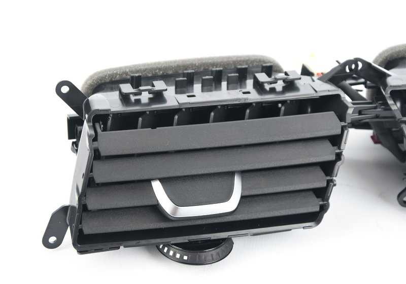 Central Rejilla Klimaanlage OEM 64229329579 für BMW 5 Serie {F90, F90N, G30, G30N, G31, G31N, G38, G38N} und Serie 6 {G32, G32N}. Original BMW Stück.