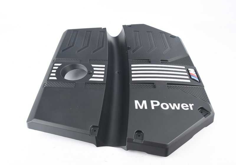 Cubierta del motor OEM 13718093911 para BMW X3 F97, F97N, X4 F98, F98N. Pieza original BMW.